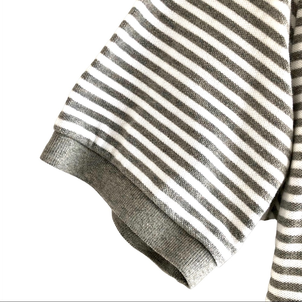 Polo Ralph Lauren Grey & White Stripe Shirt XXL - Picture 4 of 5